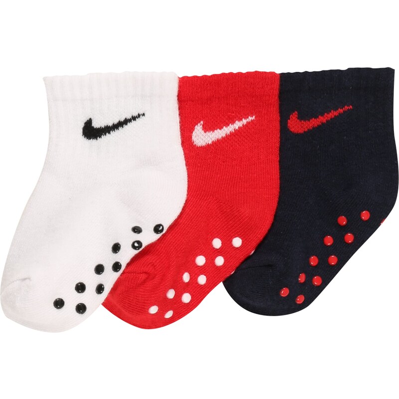 Nike Sportswear Спортни чорапи червено / черно / бяло