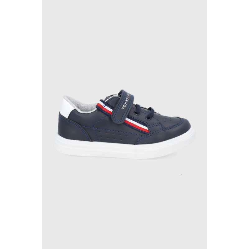 Детски обувки Tommy Hilfiger в тъмносиньо - GLAMI.bg