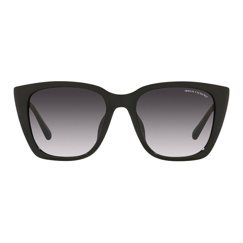Слънчеви очила Armani Exchange в черно