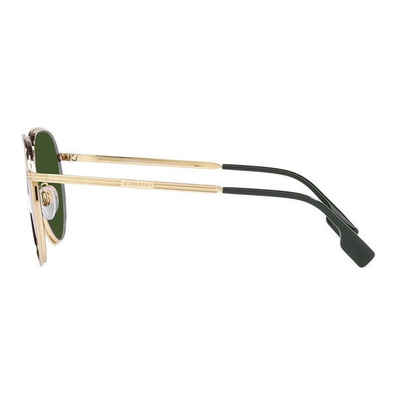 Слънчеви очила Burberry в златисто