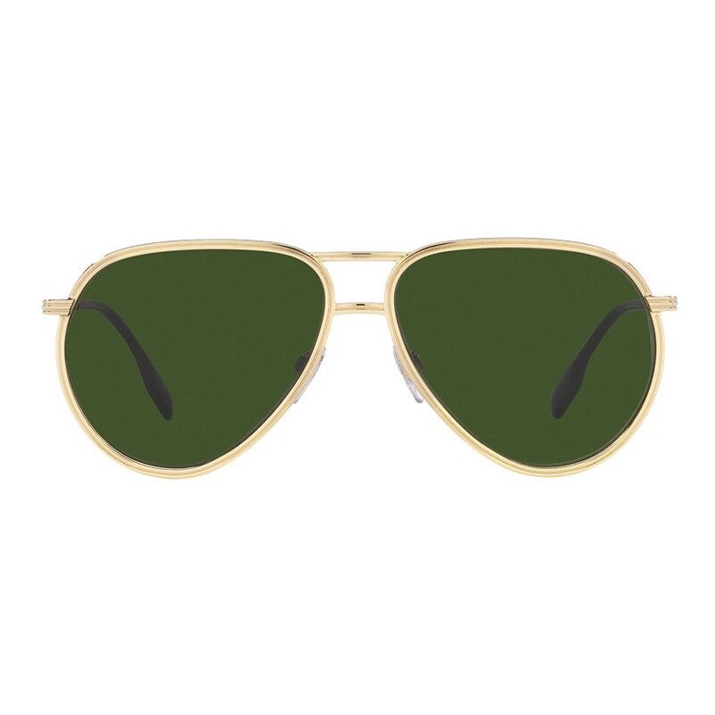 Слънчеви очила Burberry в златисто