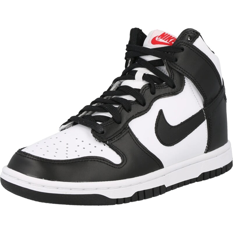 Nike Sportswear Високи маратонки 'DUNK HIGH' черно / бяло - GLAMI.bg