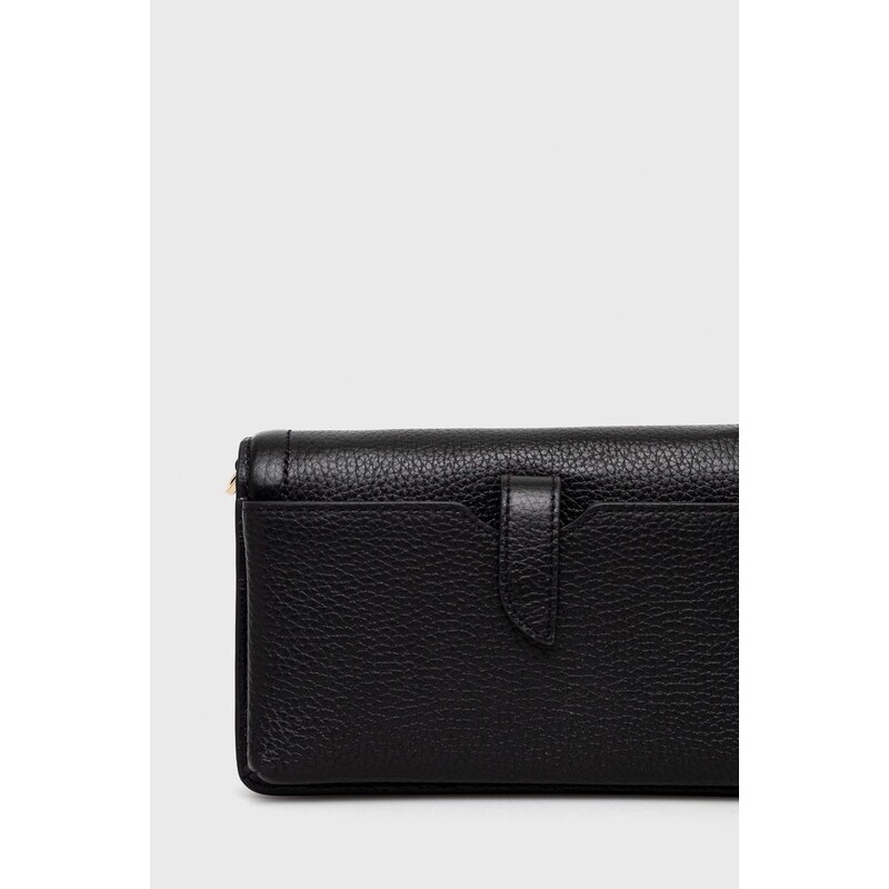 Кожен клъч MICHAEL Michael Kors в черно