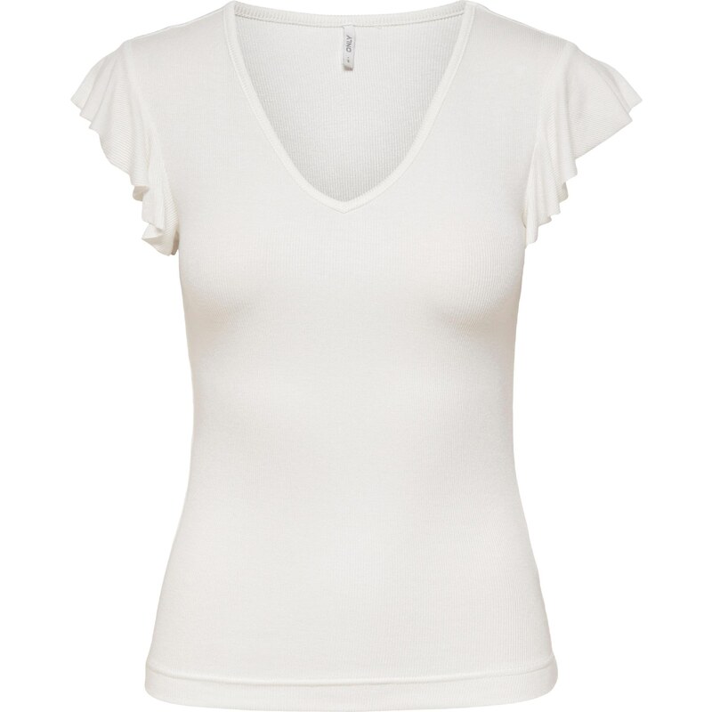 ONLY Тениска 'BELIA' бяло