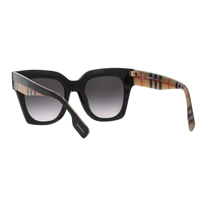 Слънчеви очила Burberry KITTY в черно 0BE4364