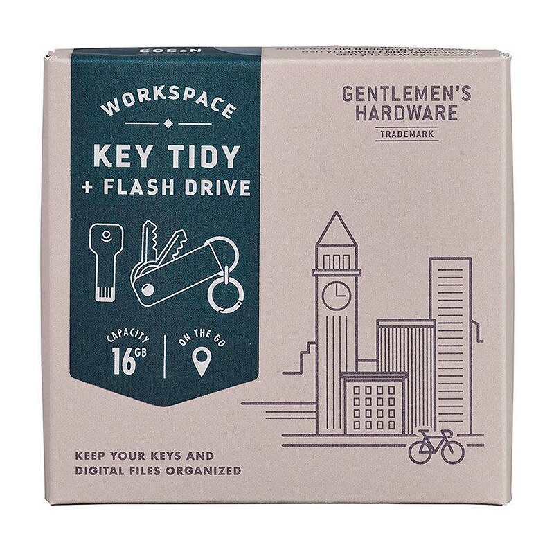 Gentlemen's Hardware Gentelmen's Hardware Ключодържател с USB Flash Drive 16 GB