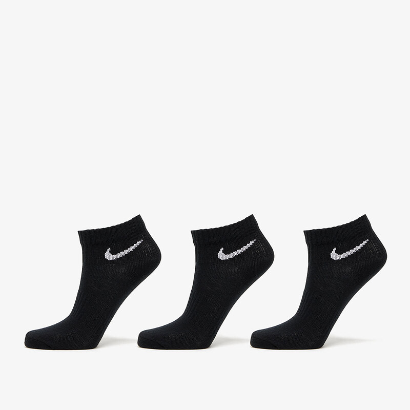 Чорапи Nike Everyday Lightweight Ankle Socks 3-Pack Black XL