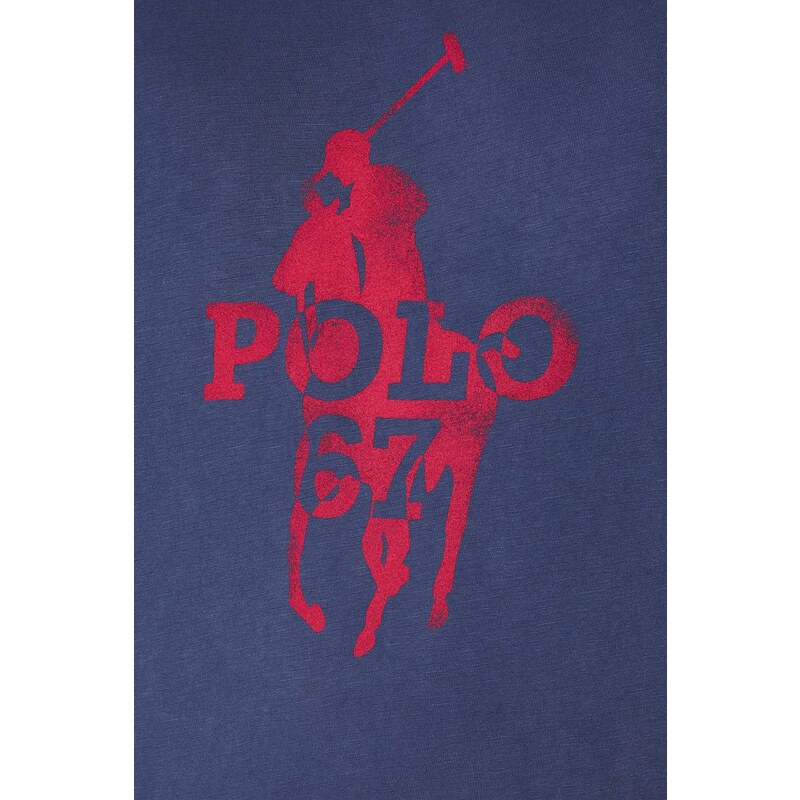 POLO RALPH LAUREN T-shirt Sscncmslm1-Short Sleeve-T-Shirt 710872329005 410 cruise navy