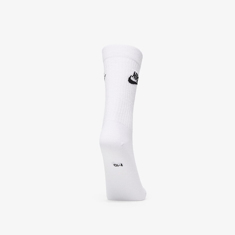 Чорапи Nike Sportswear Everyday Essential Crew Socks 3-Pack White/ Black S