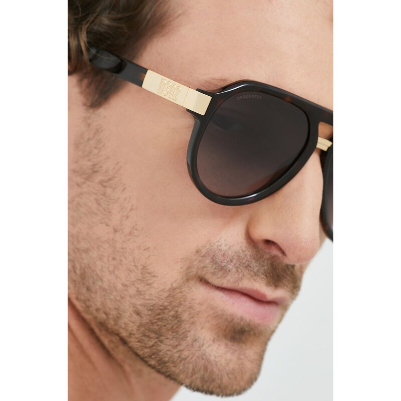 Слънчеви очила DSQUARED2 в кафяво