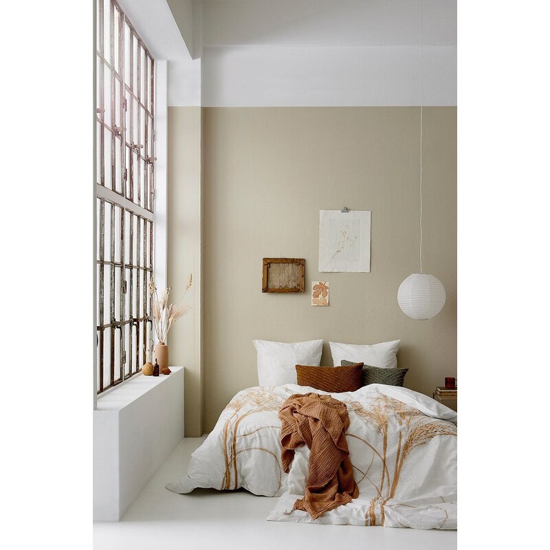 Комплект памучно спално бельо Södahl Silvergrass 60x63/140x200 cm