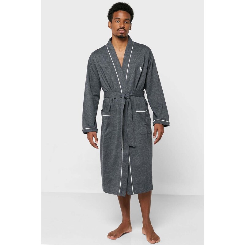 POLO RALPH LAUREN Robe Robe-Lounge-Robe 714862803001 charcoal heather