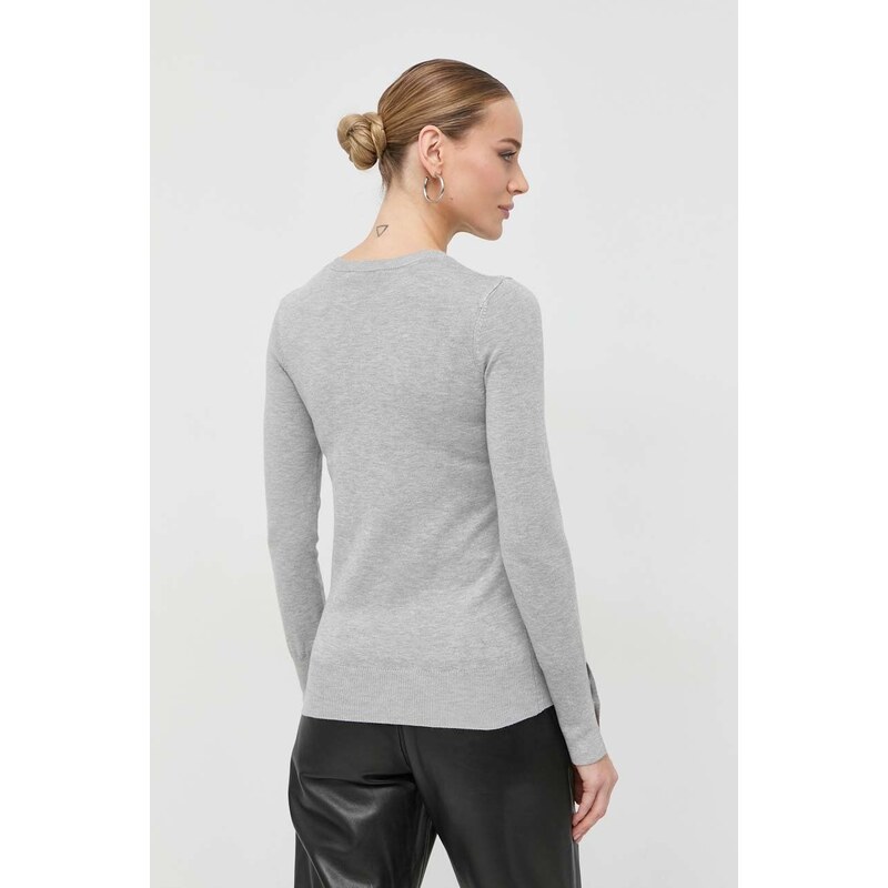 Пуловер Guess ELINOR дамски в сиво от лека материя W2YR30 Z2V62