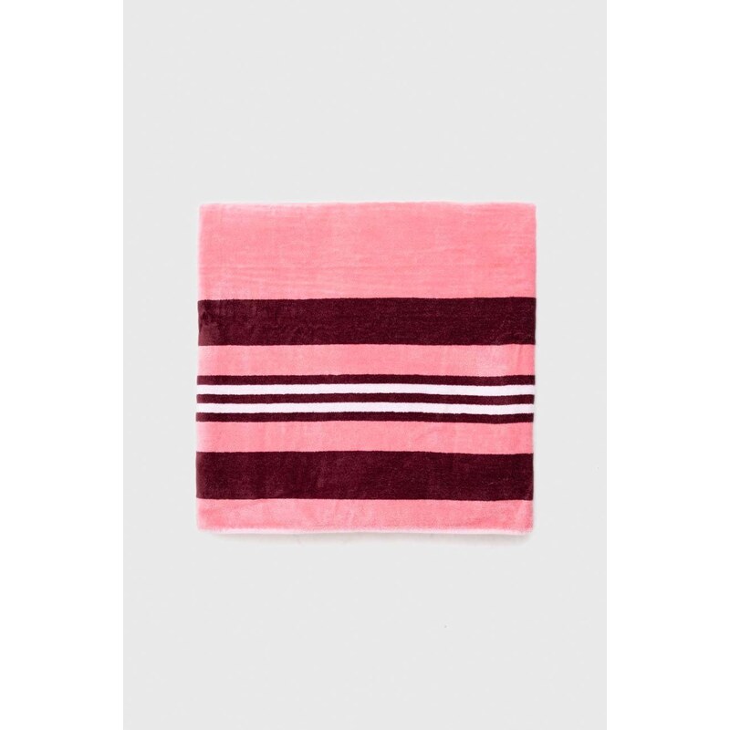 Памучна кърпа BOSS в розово