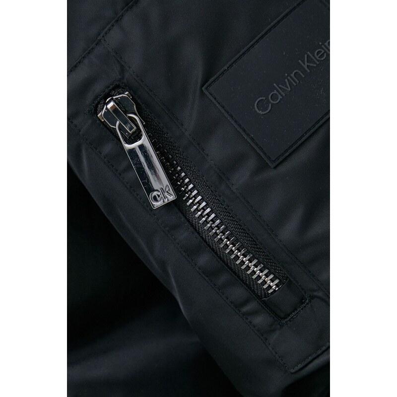 Яке бомбър Calvin Klein в черно с преходна изолация K10K109907