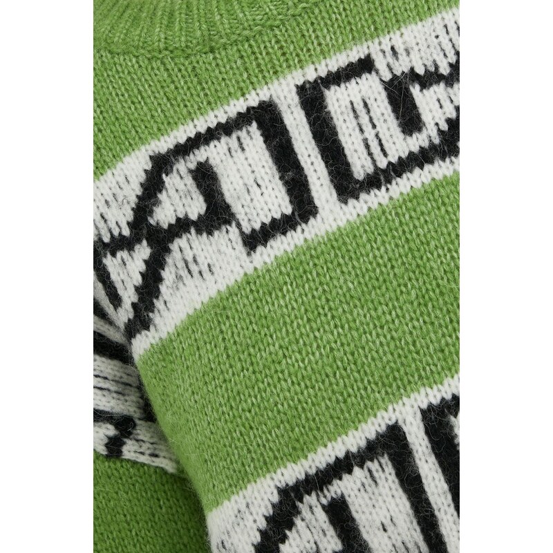 Вълнен пуловер Gestuz ArtikoGZ дамски в зелено