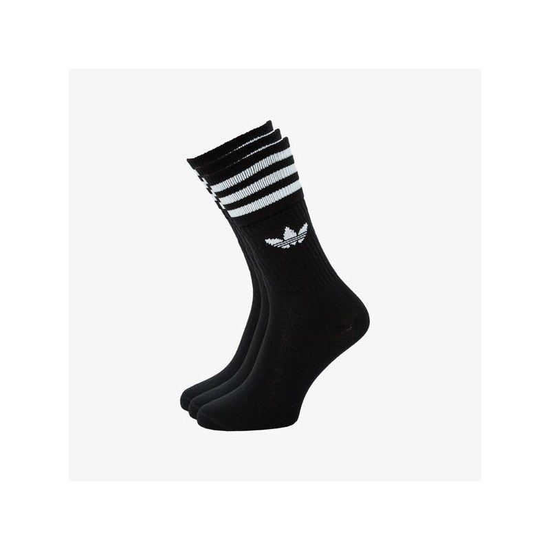 Adidas Чорапи 3-Pack Socks High Crew дамски Аксесоари Чорапи S21490 Черен