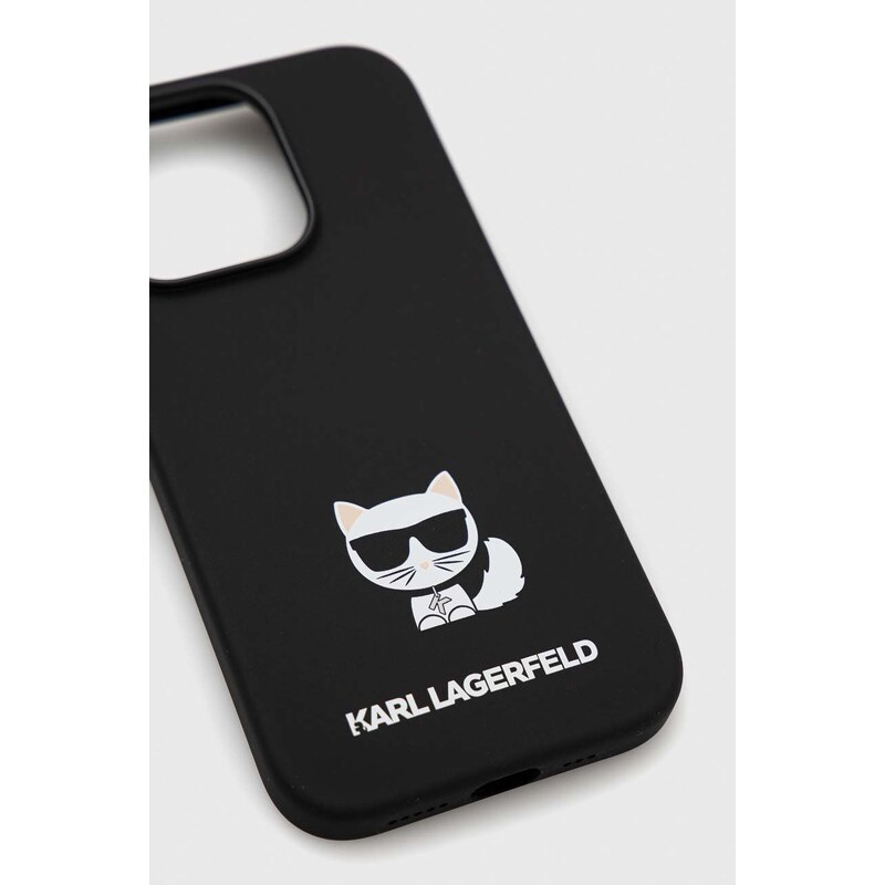 Кейс за телефон Karl Lagerfeld iPhone 14 Pro 6,1'' в черно