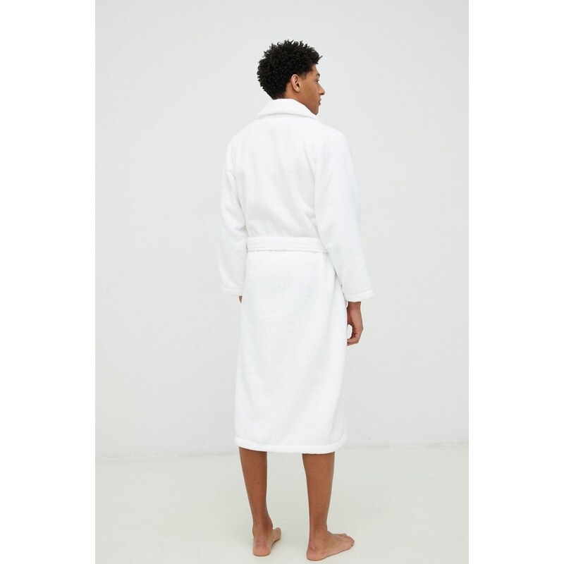 Памучен халат Polo Ralph Lauren в бяло 714899683