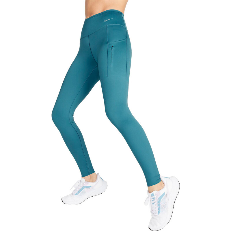 Nike Women's Full Length Tight Stock Legging - NT0314-451 - Navy Blue