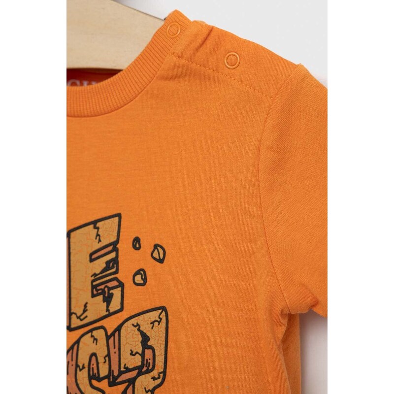 Комплект за бебета Guess в оранжево