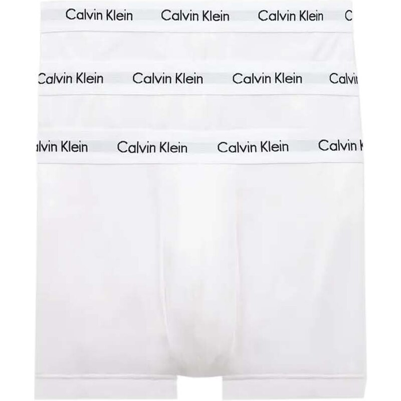 CALVIN KLEIN Бельо (Pack of 3) Low Rise Trunk 3Pk 0000U2664G 100 white