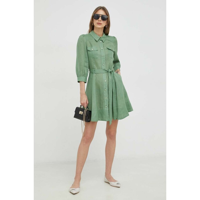 Кожена чанта Furla в черно - GLAMI.bg