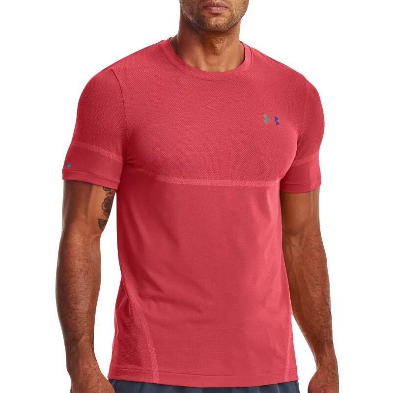 T-shirt Under Armour UA Rush Seamless Legacy SS-BLU 