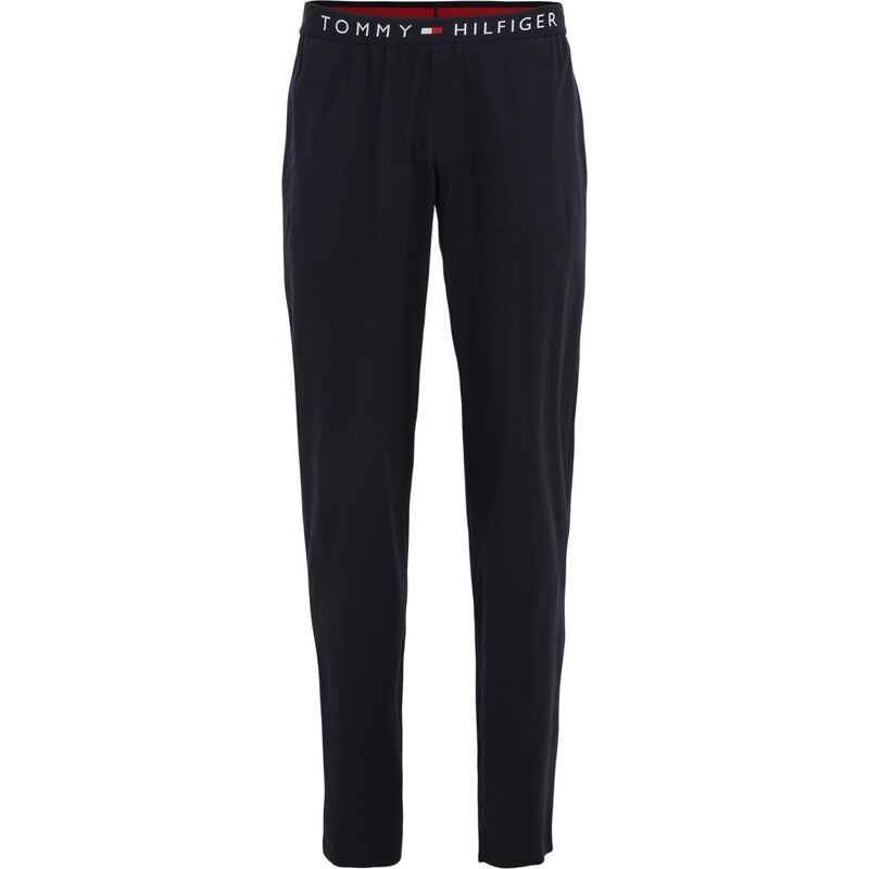 Tommy Hilfiger Underwear Панталон пижама морскосиньо / червено / бяло