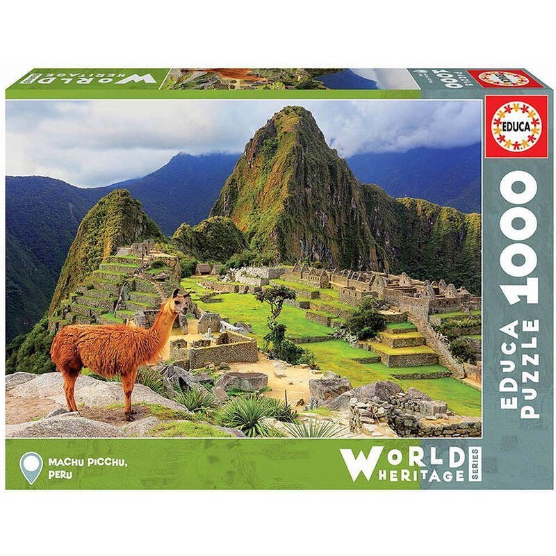 Пъзел Educa Мачу Пикчу, Перу, 1000 части