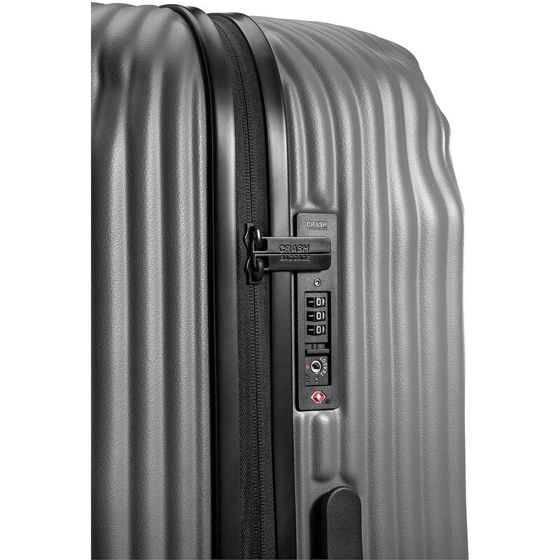 Куфар Crash Baggage STRIPE Large Size в сиво CB153