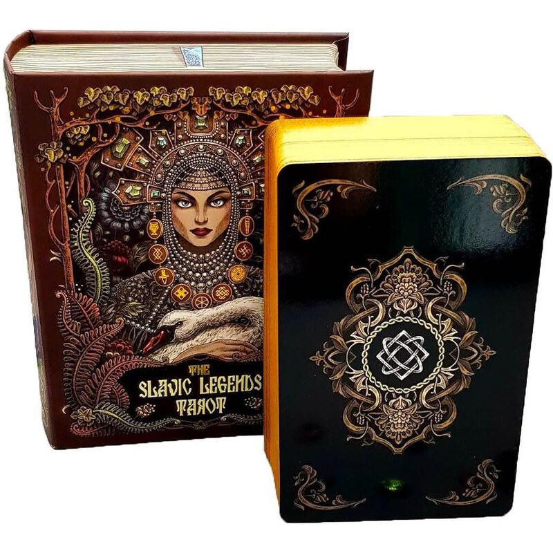 Taroteca Studio Оригинални карти Таро The Slavic Legends Tarot (златни ...