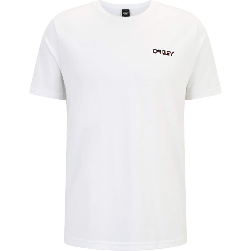 OAKLEY Функционална тениска 'Wynwood' нефритено зелено / лилав / черно / бяло
