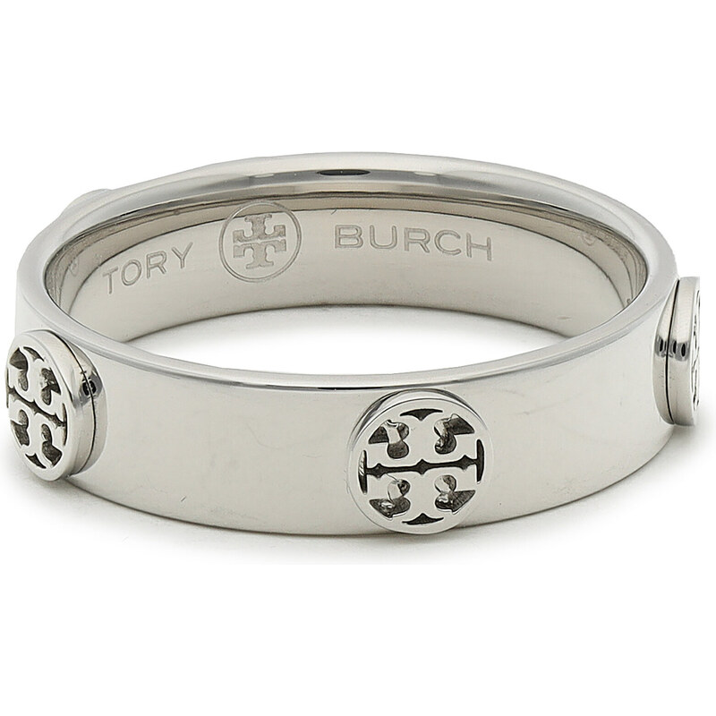 Пръстен Tory Burch Miller Stud Ring 76882 Tory Silver 022
