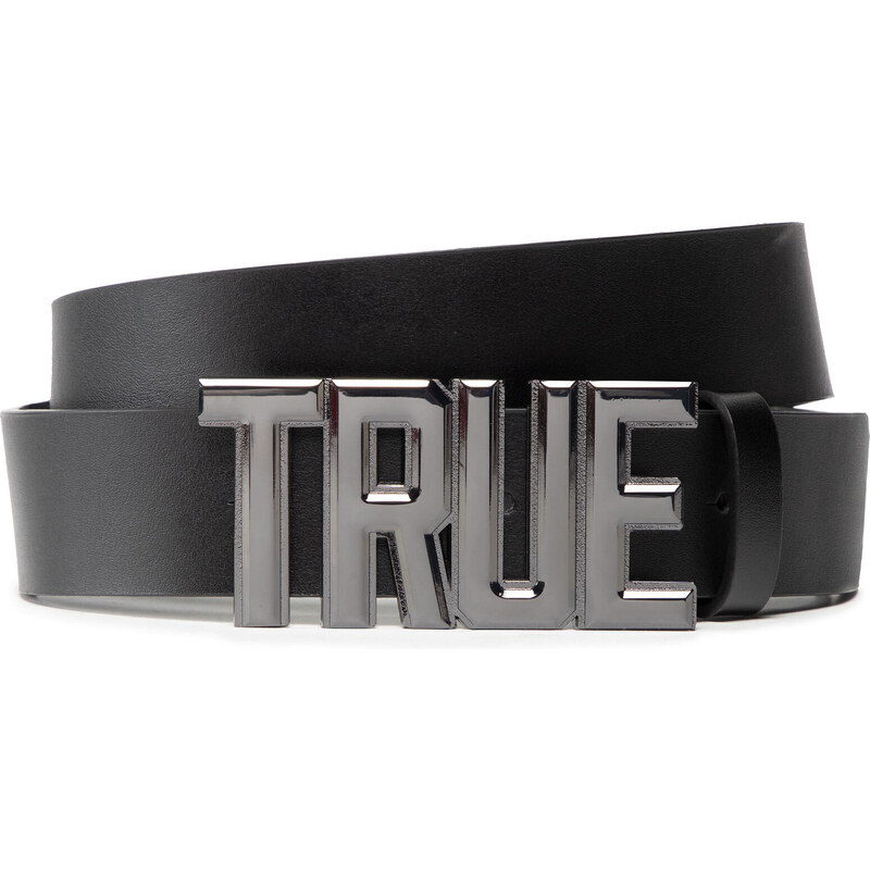 Дамски колан True Religion TR100940 Black/Silver