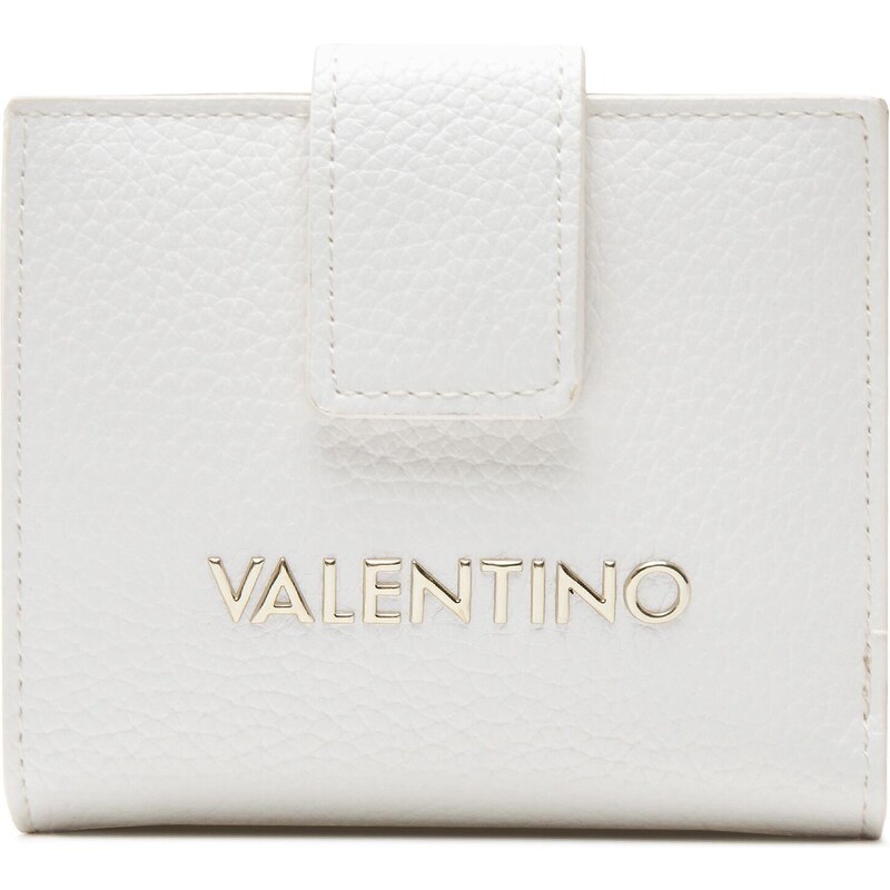 Малък дамски портфейл Valentino Alexia VPS5A8215 Bianco/Cuoio