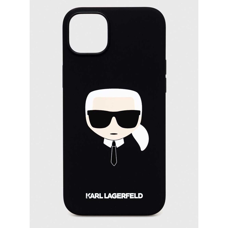 Кейс за телефон Karl Lagerfeld iPhone 14 Plus 6,7" в черно