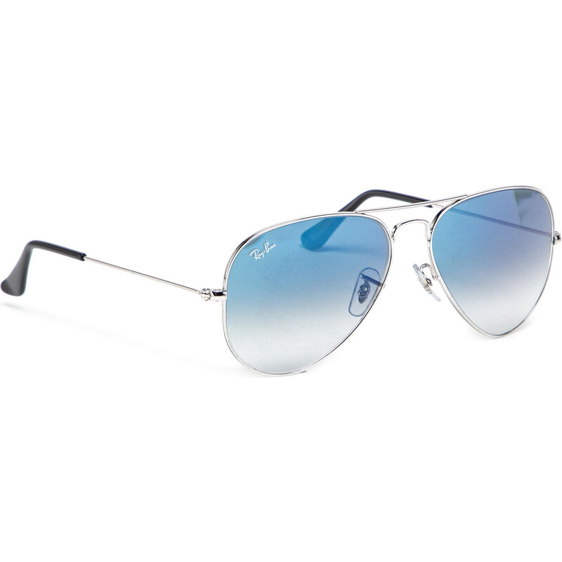 Слънчеви очила Ray-Ban Aviator Gradient 0RB3025 003/3F Silver/Blue