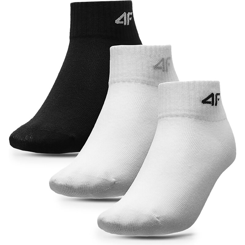 Комплект 3 чифта къси чорапи детски 4F 4FJSS23USOCM104 92S