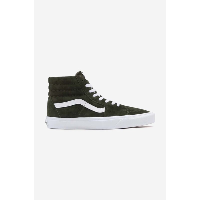 Високи кецове Vans Suede SK8-Hi в зелено - GLAMI.bg