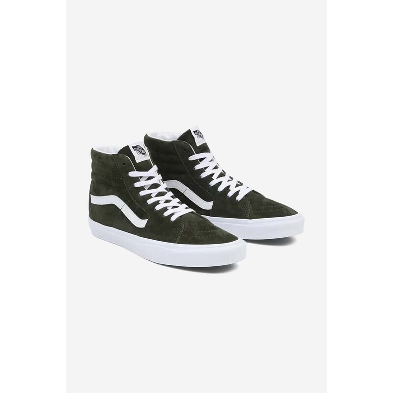 Високи кецове Vans Suede SK8-Hi в зелено - GLAMI.bg