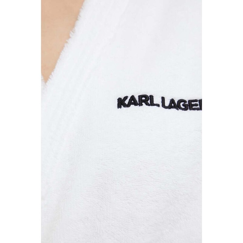 Халат Karl Lagerfeld в бяло