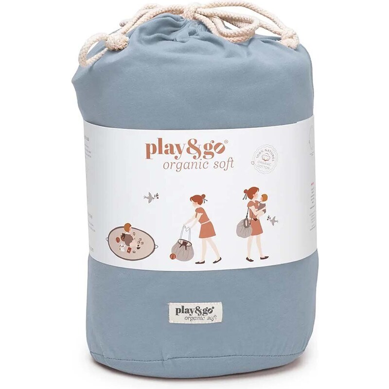Постелка и чанта за играчки Play & Go 2w1 Soft Organic