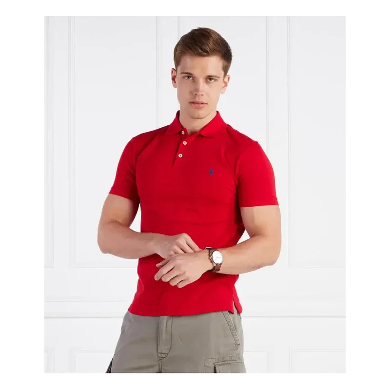 Polo Ralph Lauren Полотениска с яка Slim Fit Glamibg 