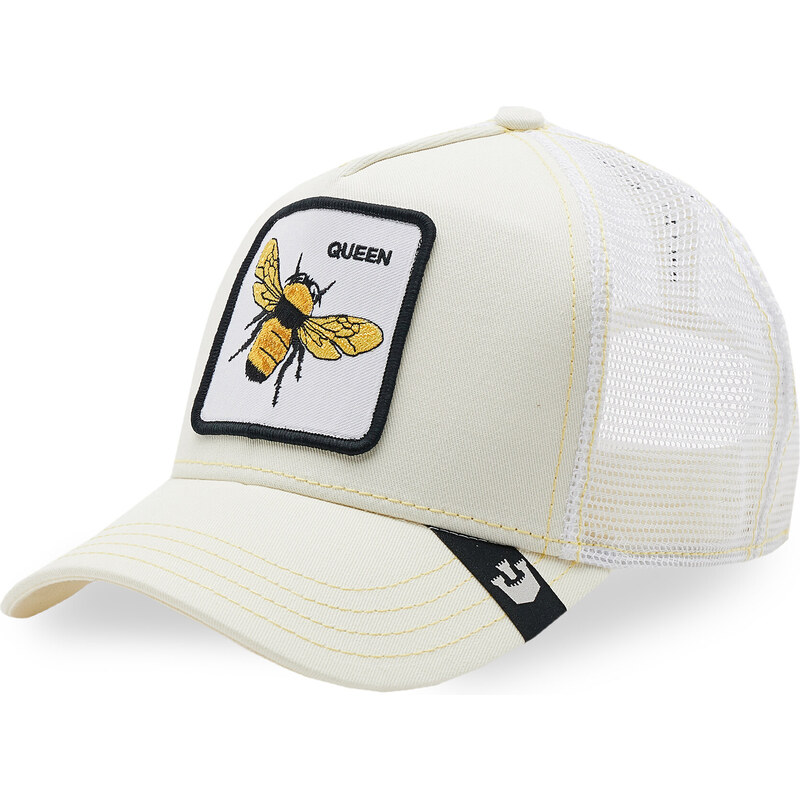 Шапка с козирка Goorin Bros The Queen Bee 101-0391 White - GLAMI.bg