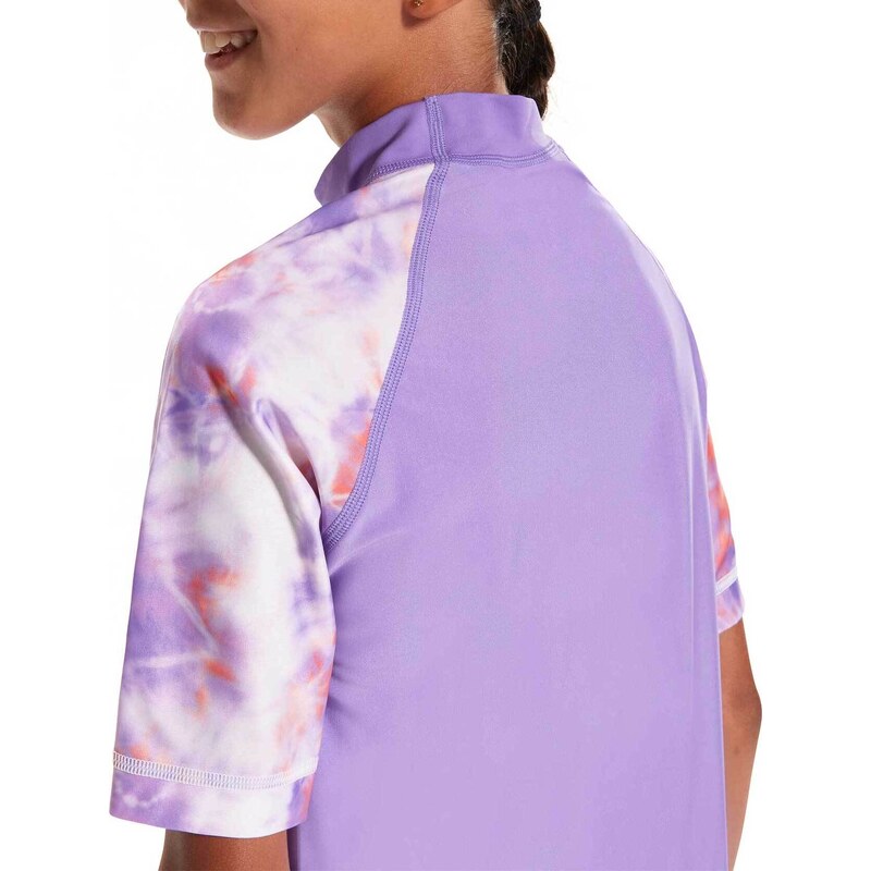 SPEEDO Тениска с UV защита GIRLS PRINTED SUN TOP