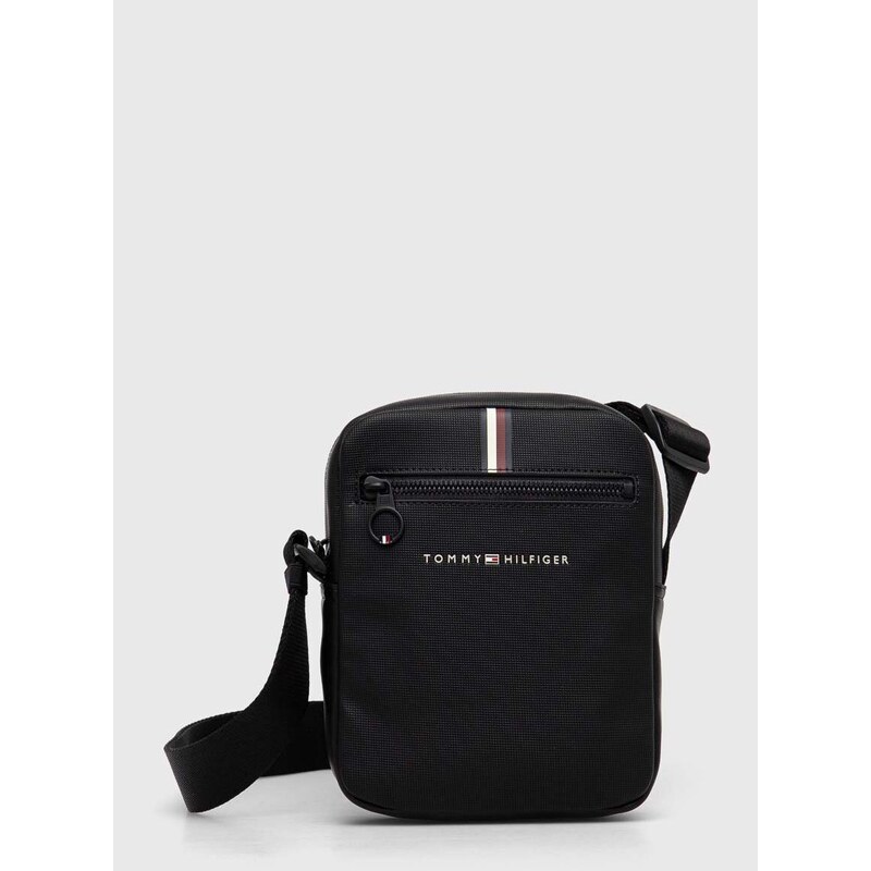 Чанта през рамо Tommy Hilfiger в черно - GLAMI.bg