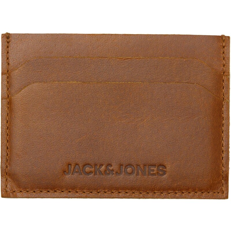 Калъф за кредитни карти Jack&Jones Side 12228267 Cognac