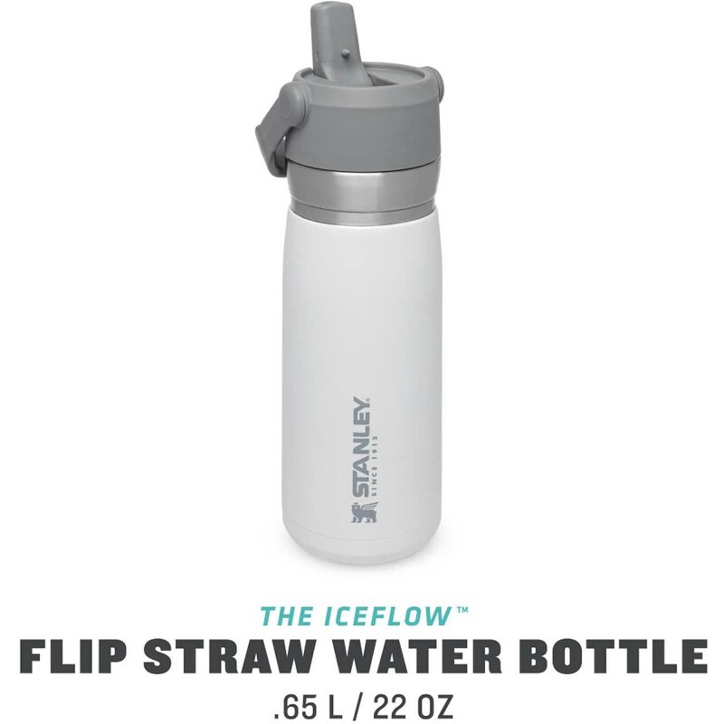 STANLEY Термо бутилка The IceFlow Flip Straw 0.65L