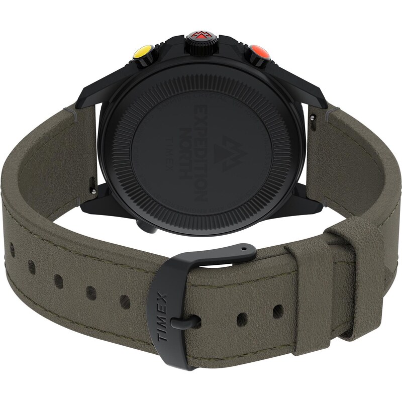 Часовник Timex Tide-Temp-Compass 43mm Eco-Friendly Strap TW2V21800 Blac/Grey